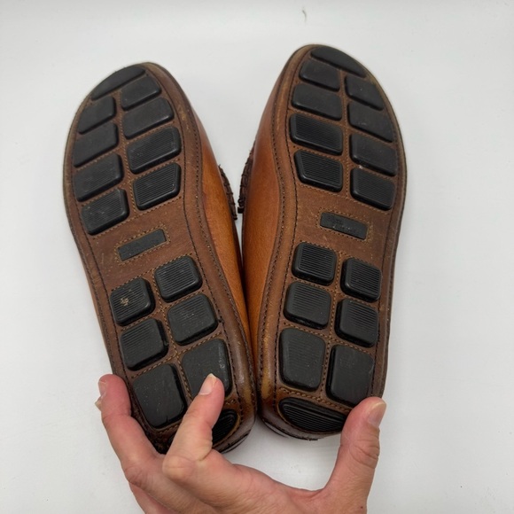 Allen Edmonds Winthrop Brown Leather Penny Loafer Mens Size 9 D Dress Shoes main image 5